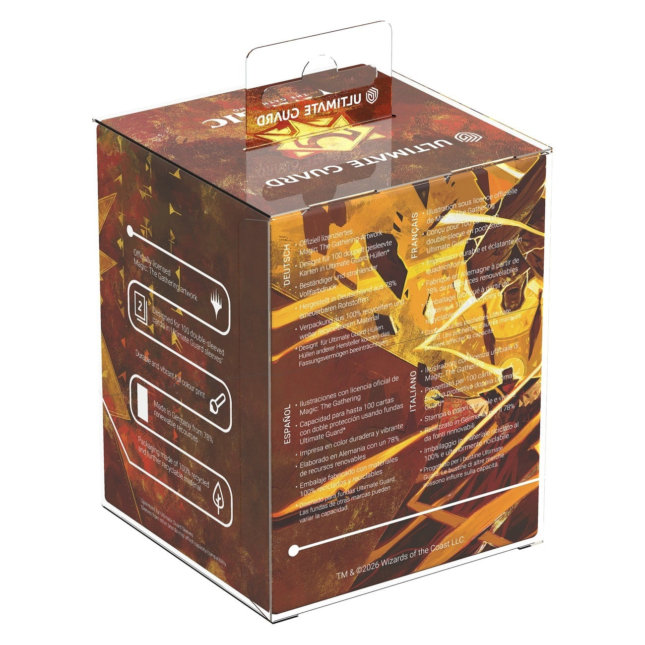 Zdjęcie produktu Ultimate Guard RTE Boulder 100+ Magic: The Gathering „Secrets of Strixhaven” - Lorehold