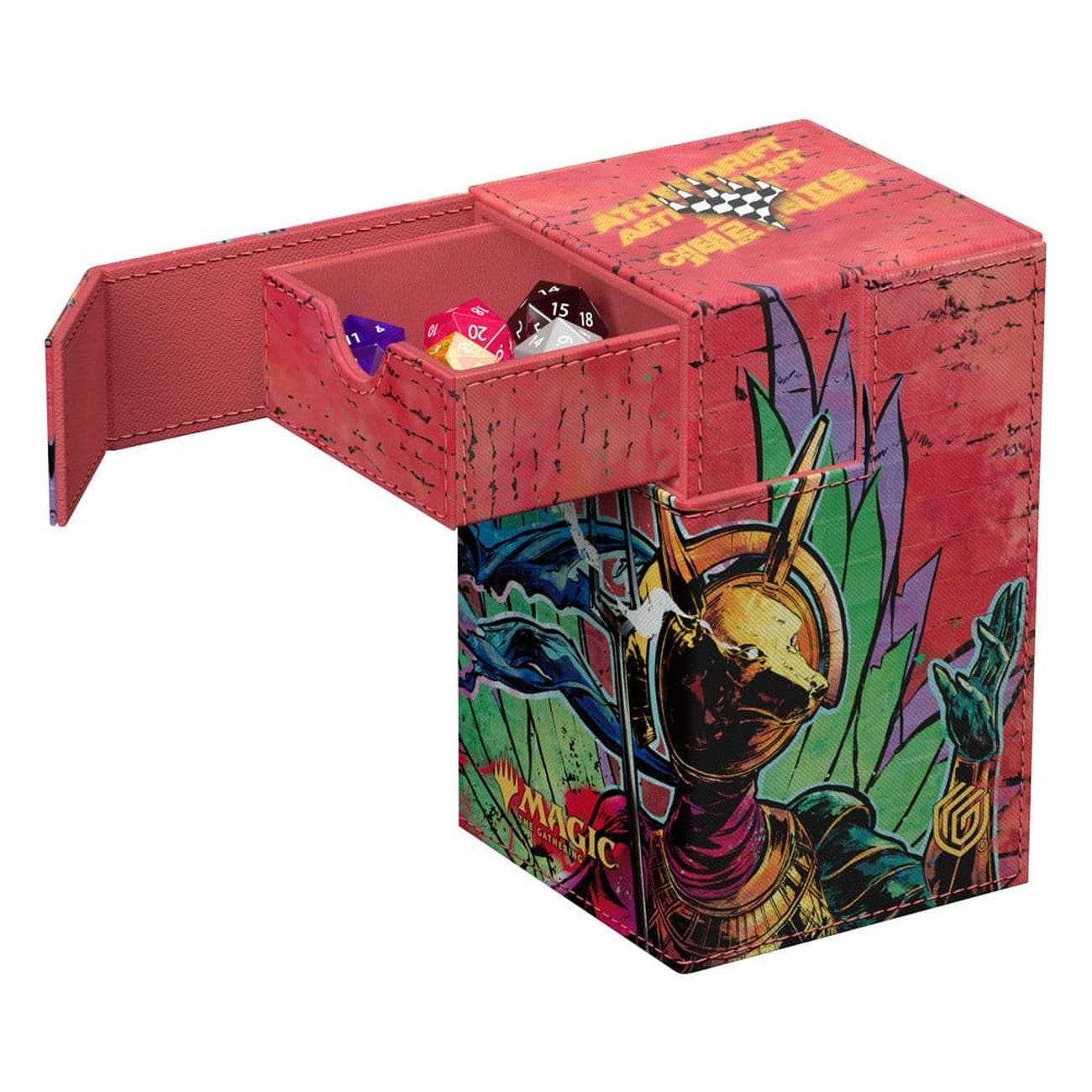 Product image Ultimate Guard Flip'n'Tray 100+ Xenoskin Magic: The Gathering "Aetherdrift" - Hazoret, Godseeker