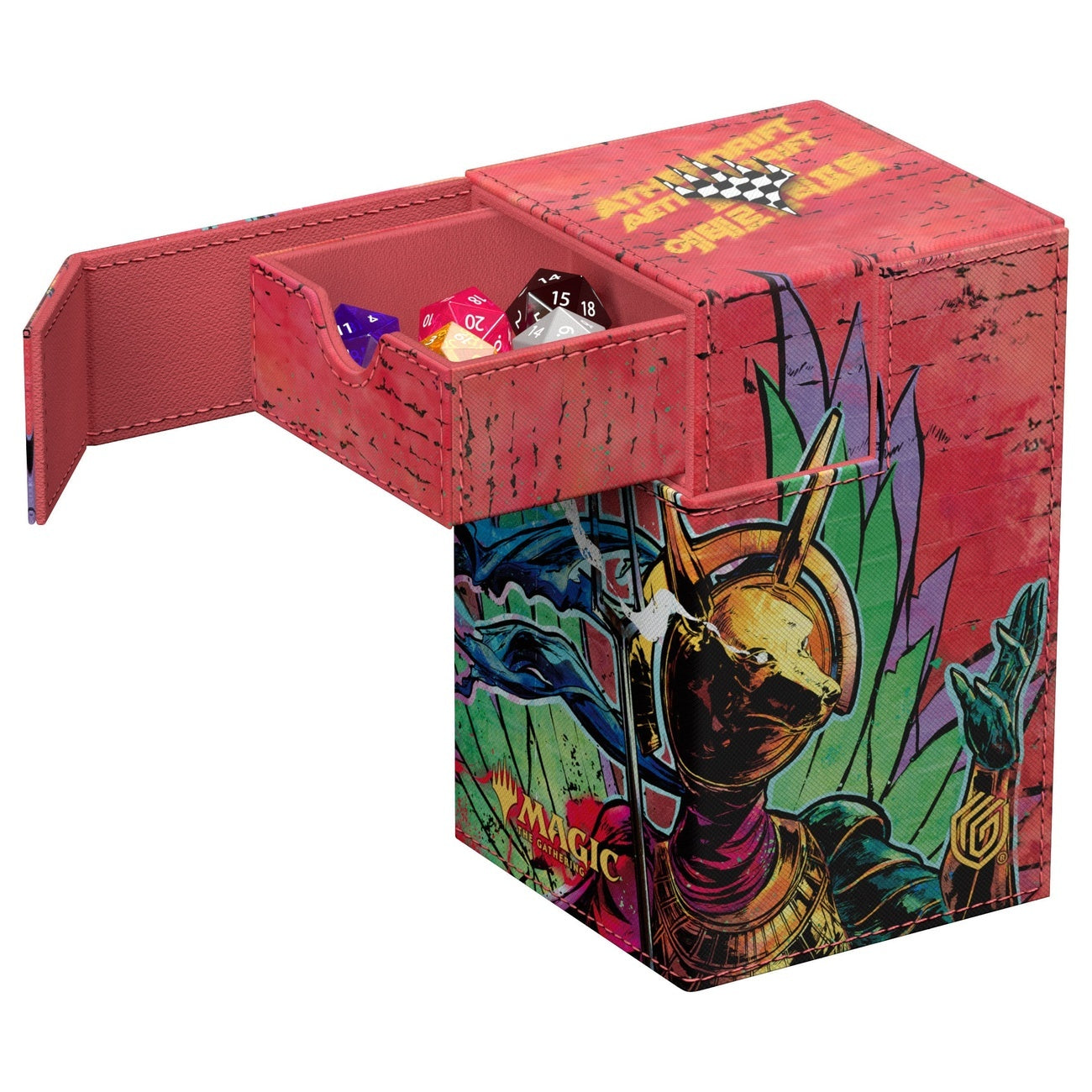 Product image Ultimate Guard Flip'n'Tray 100+ Xenoskin Magic: The Gathering "Aetherdrift" - Hazoret, Godseeker