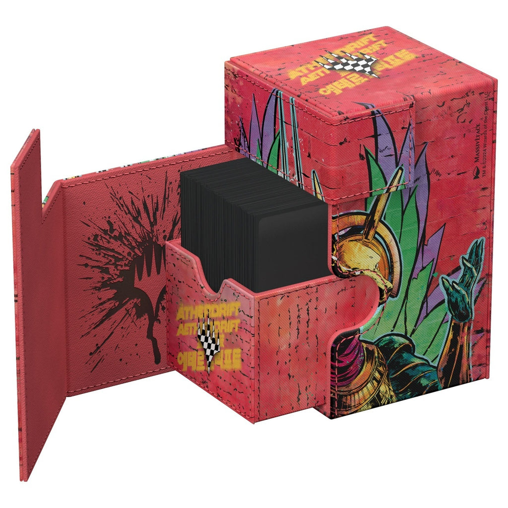 Product image Ultimate Guard Flip'n'Tray 100+ Xenoskin Magic: The Gathering "Aetherdrift" - Hazoret, Godseeker