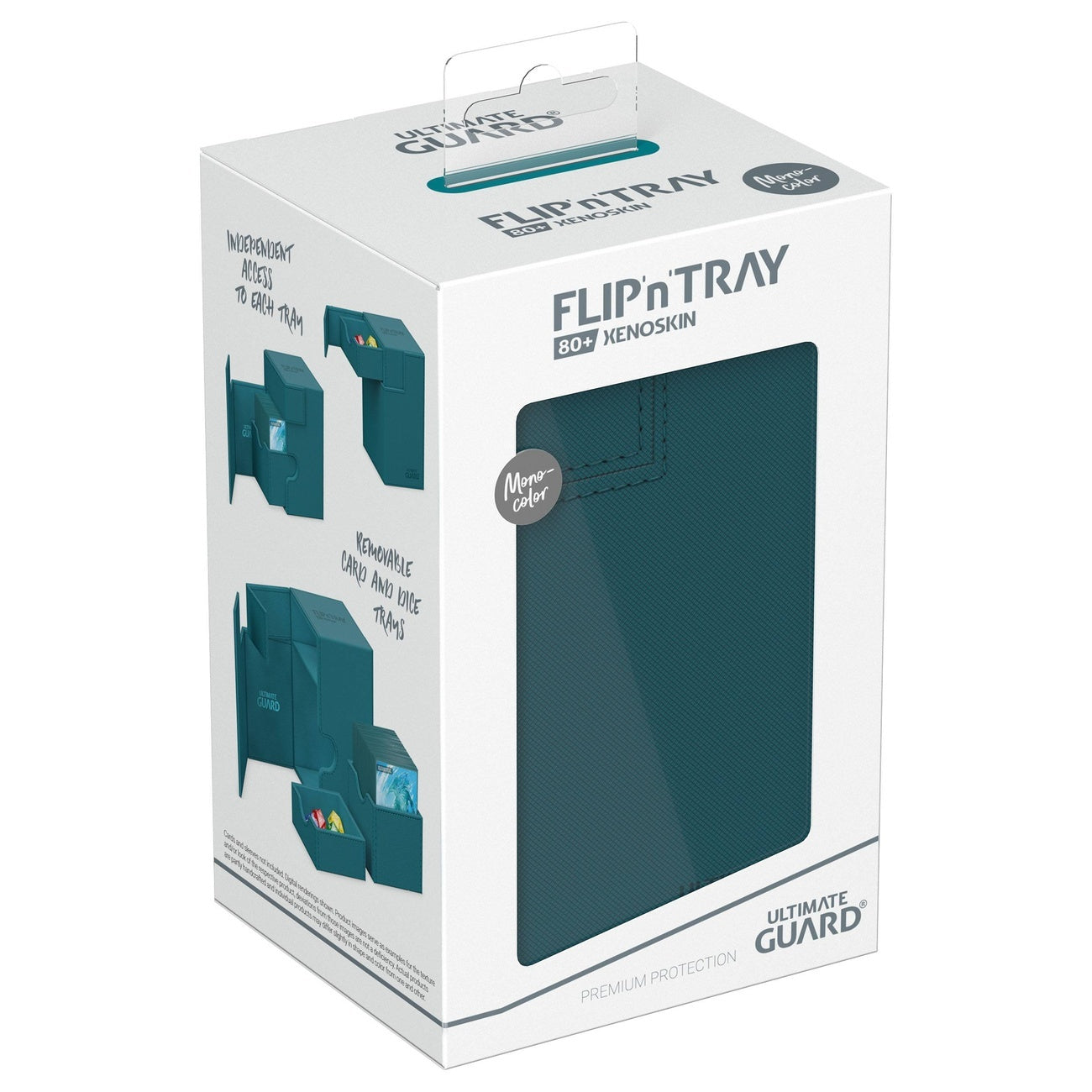 Zdjęcie produktu Ultimate Guard Flip'n'Tray 80+ Xenoskin - Petrol