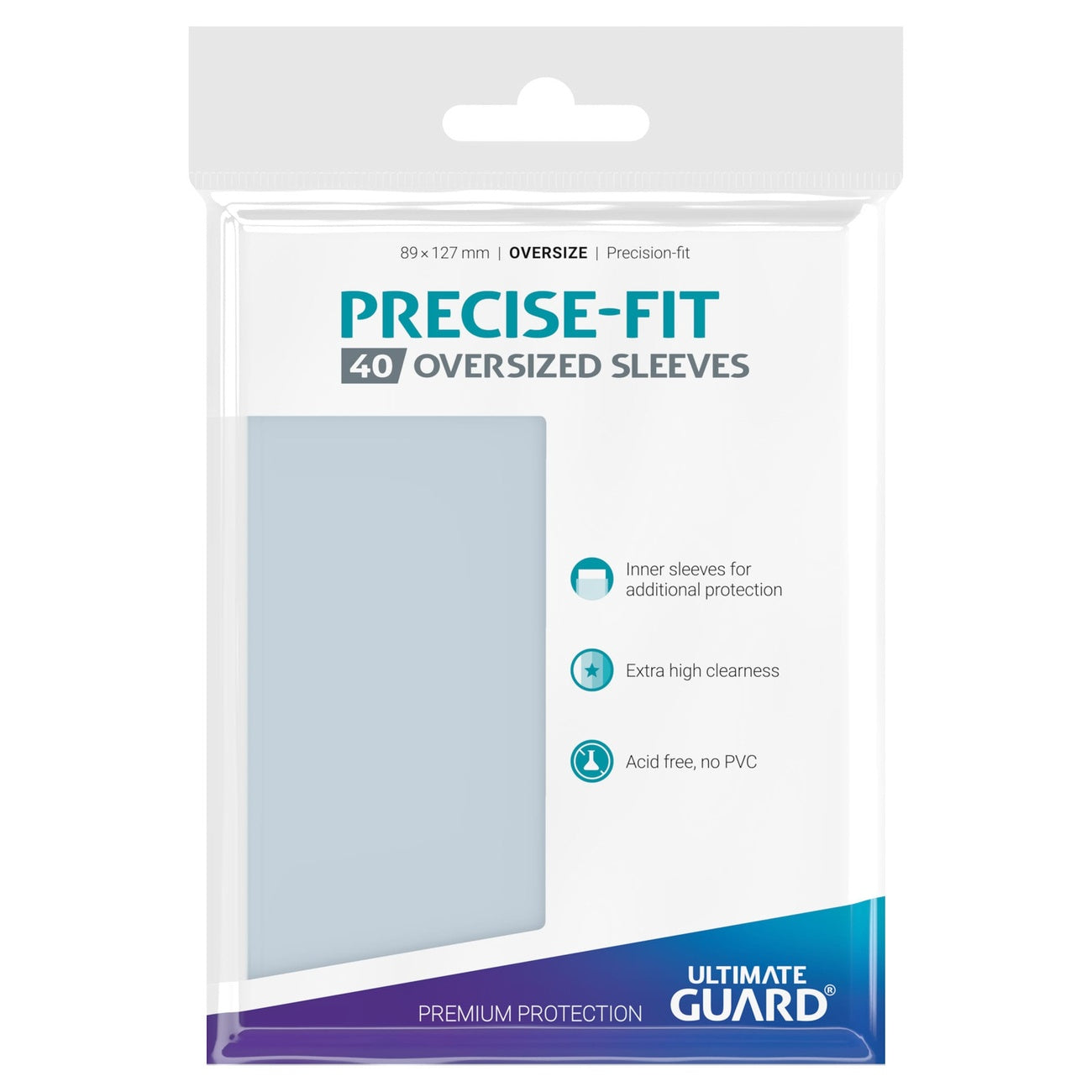 Zdjęcie produktu Ultimate Guard Precise-Fit Oversized Sleeves (40)