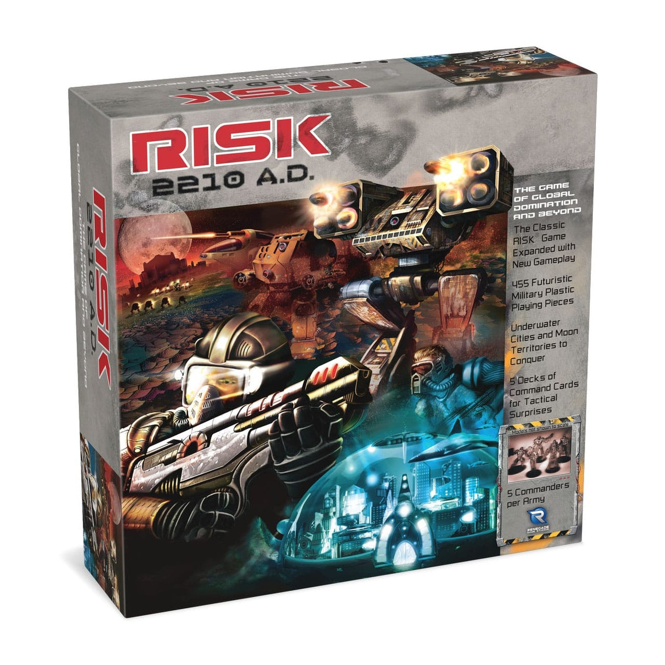 Zdjęcie produktu Gra planszowa Avalon Hill Risk 2210 A.D. *Wersja angielska*