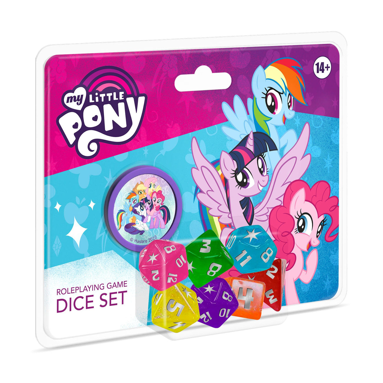 Zdjęcie produktu My Little Pony zestaw kości RPG