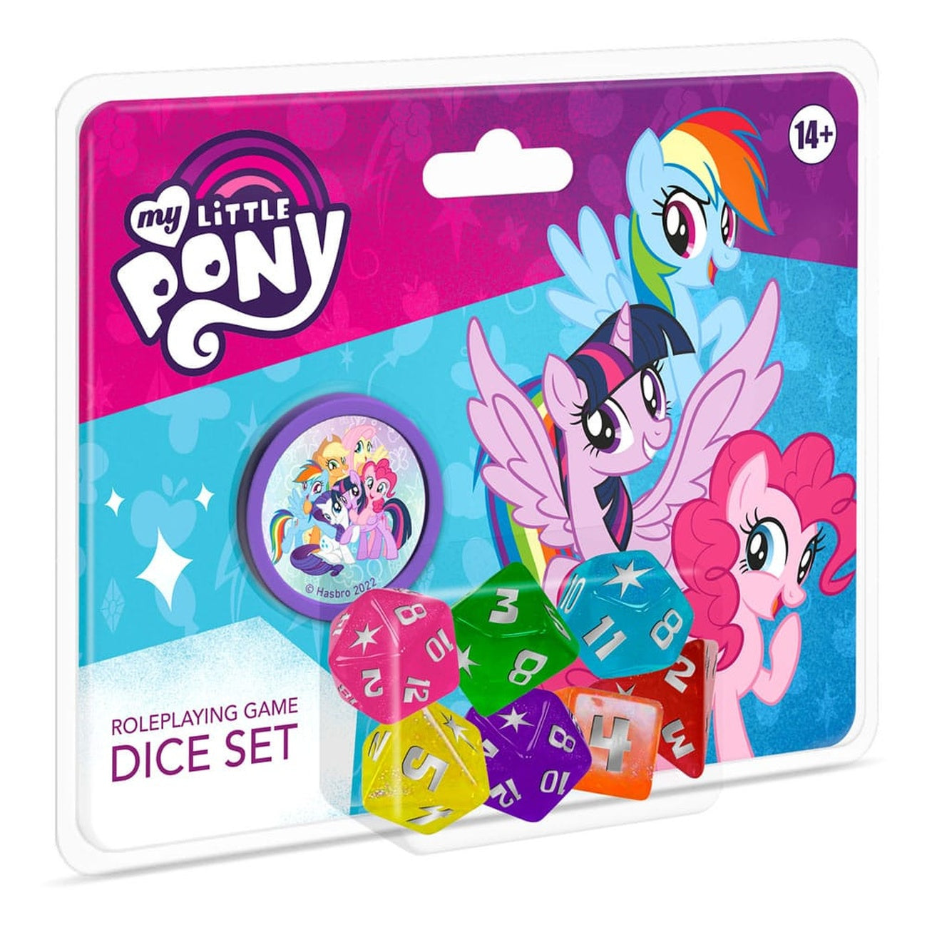 Zdjęcie produktu My Little Pony zestaw kości RPG