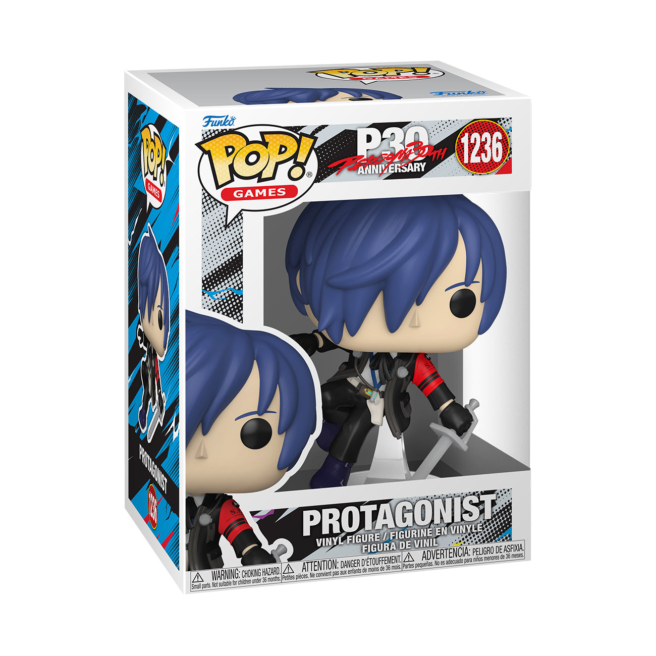 Zdjęcie produktu Persona 3 - Męski Protagonista Figurka Funko Pop