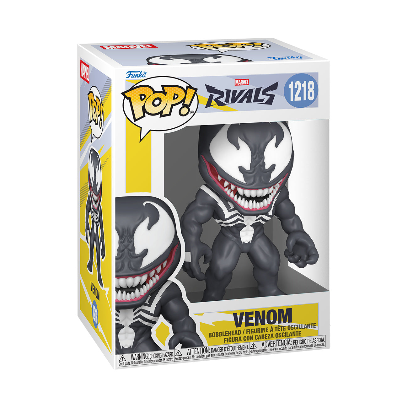 Zdjęcie produktu Marvel Rivals - Figurka Venom Funko Pop z kiwaną główką
