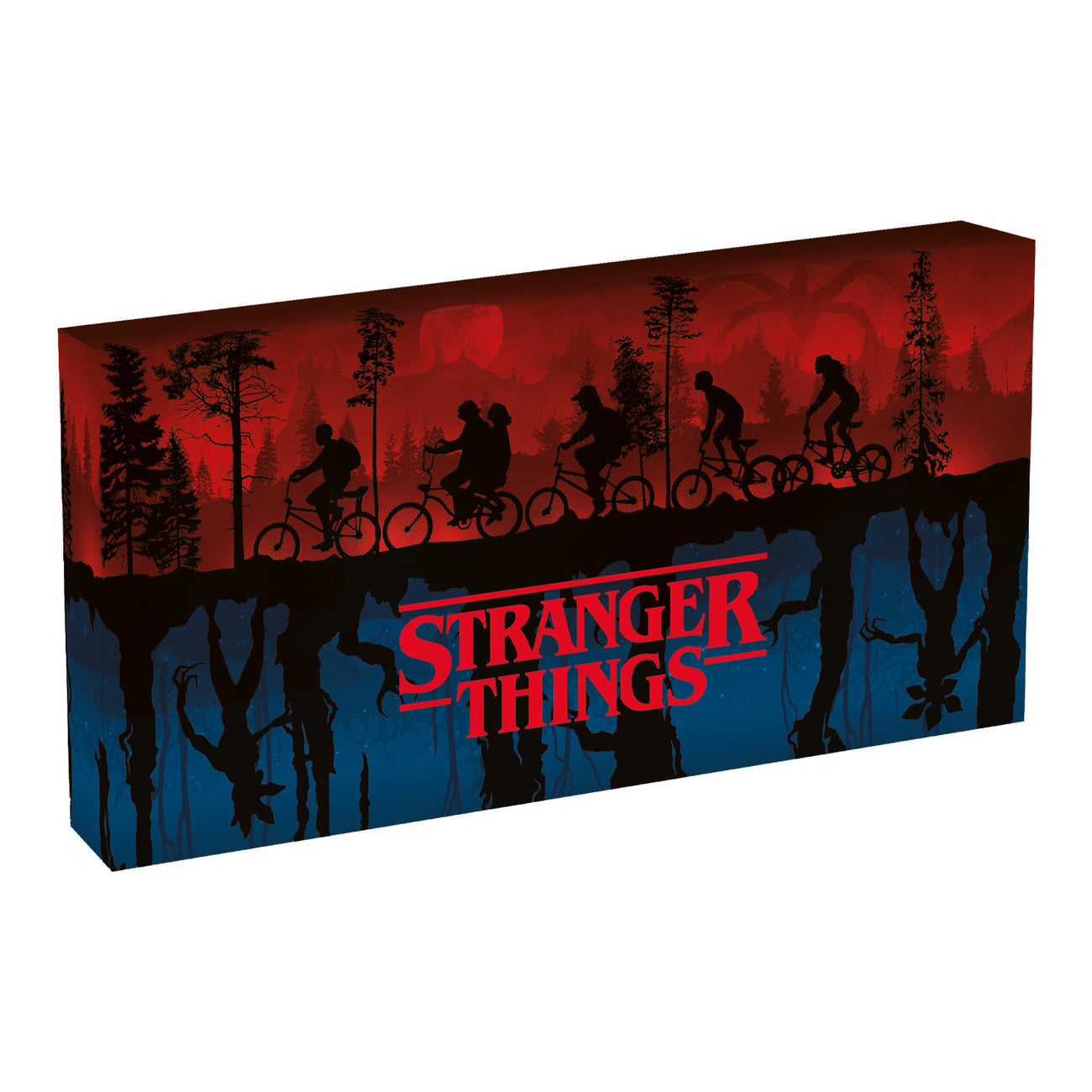 Zdjęcie produktu Stranger Things - Two Worlds obraz ścienny z podświetleniem