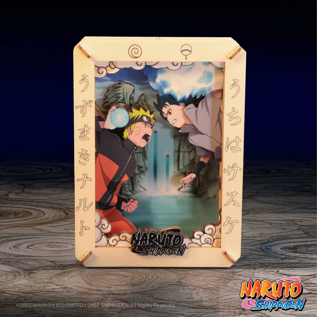 Product image Naruto - The Final Valley Wooden Theatre 3D Picture Frame