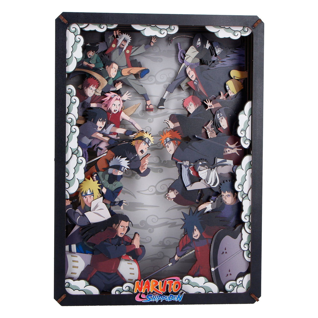 Product image Naruto - Combat Wooden Theatre 3D Picture Frame