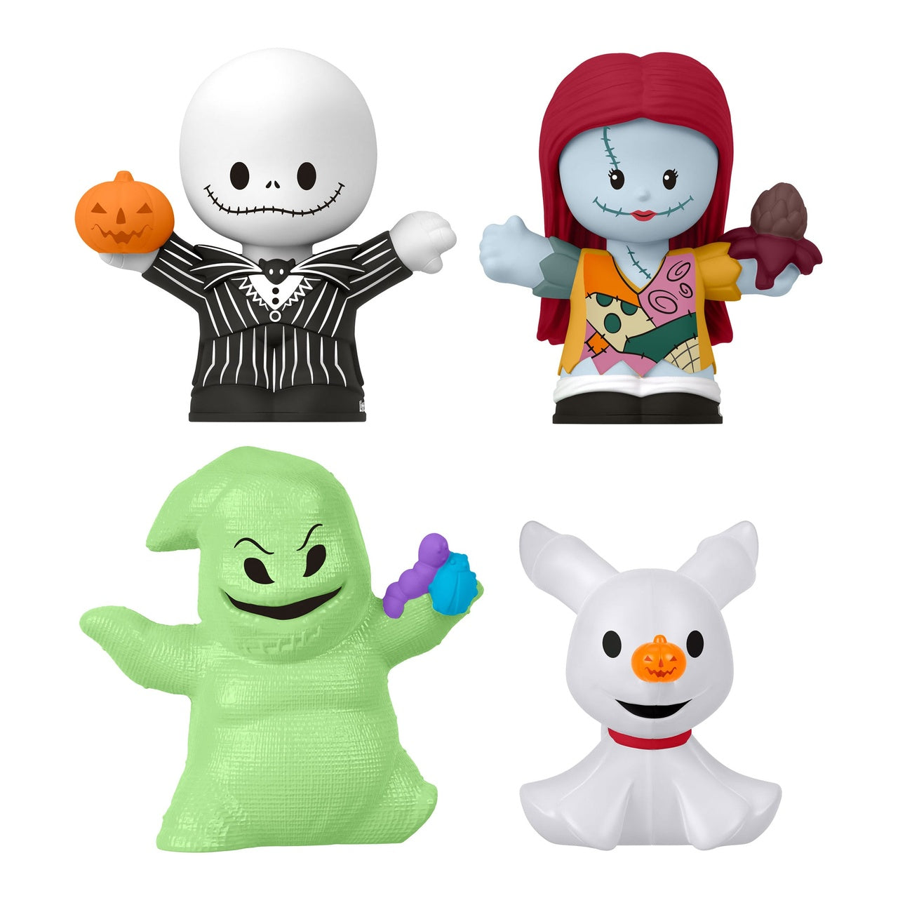 Zdjęcie produktu Nightmare Before Christmas Fisher-Price Little People Collector – zestaw 4 minifigurek 7 cm