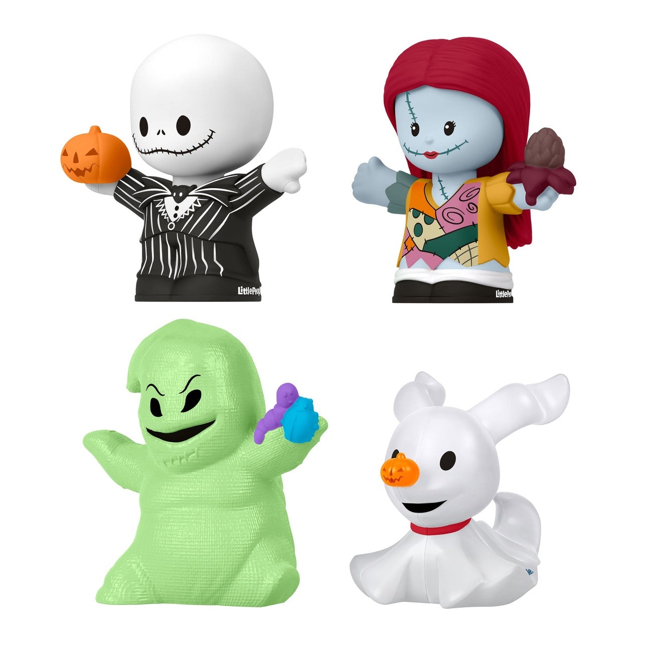 Zdjęcie produktu Nightmare Before Christmas Fisher-Price Little People Collector – zestaw 4 minifigurek 7 cm