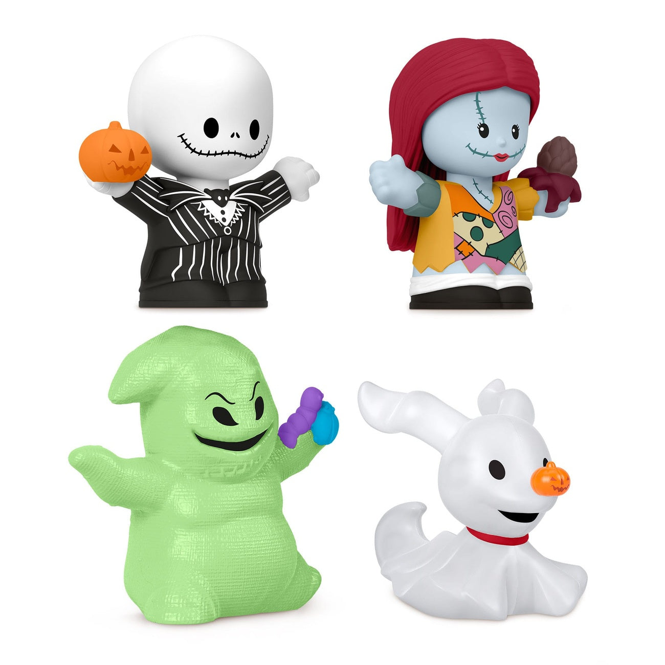 Zdjęcie produktu Nightmare Before Christmas Fisher-Price Little People Collector – zestaw 4 minifigurek 7 cm