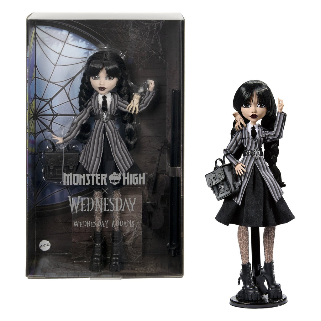 Zdjęcie produktu Lalka Wednesday Addams Monster High x Wednesday