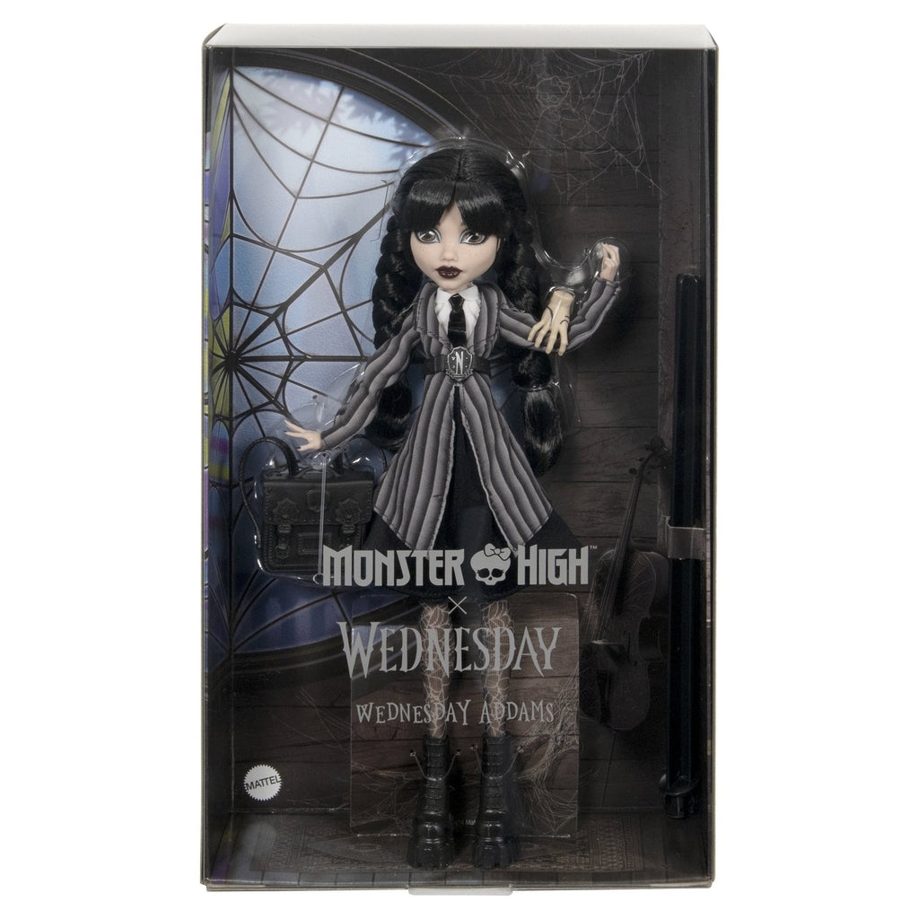 Zdjęcie produktu Lalka Wednesday Addams Monster High x Wednesday