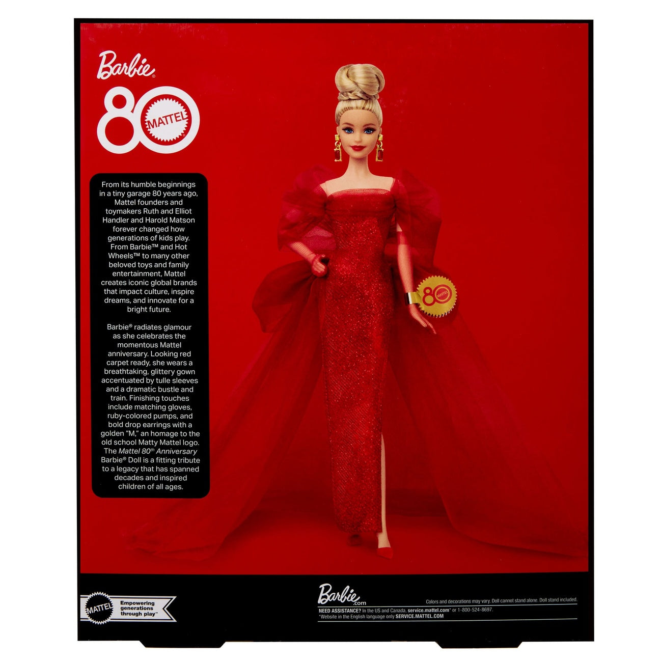 Zdjęcie produktu Lalka Barbie Signature 80th Anniversary Blond