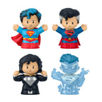Zdjęcie produktu DC Comics Little People Collector minifigurki zestaw 4 sztuki Superman: Through the Ages 7 cm