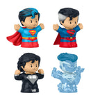 Zdjęcie produktu DC Comics Little People Collector minifigurki zestaw 4 sztuki Superman: Through the Ages 7 cm