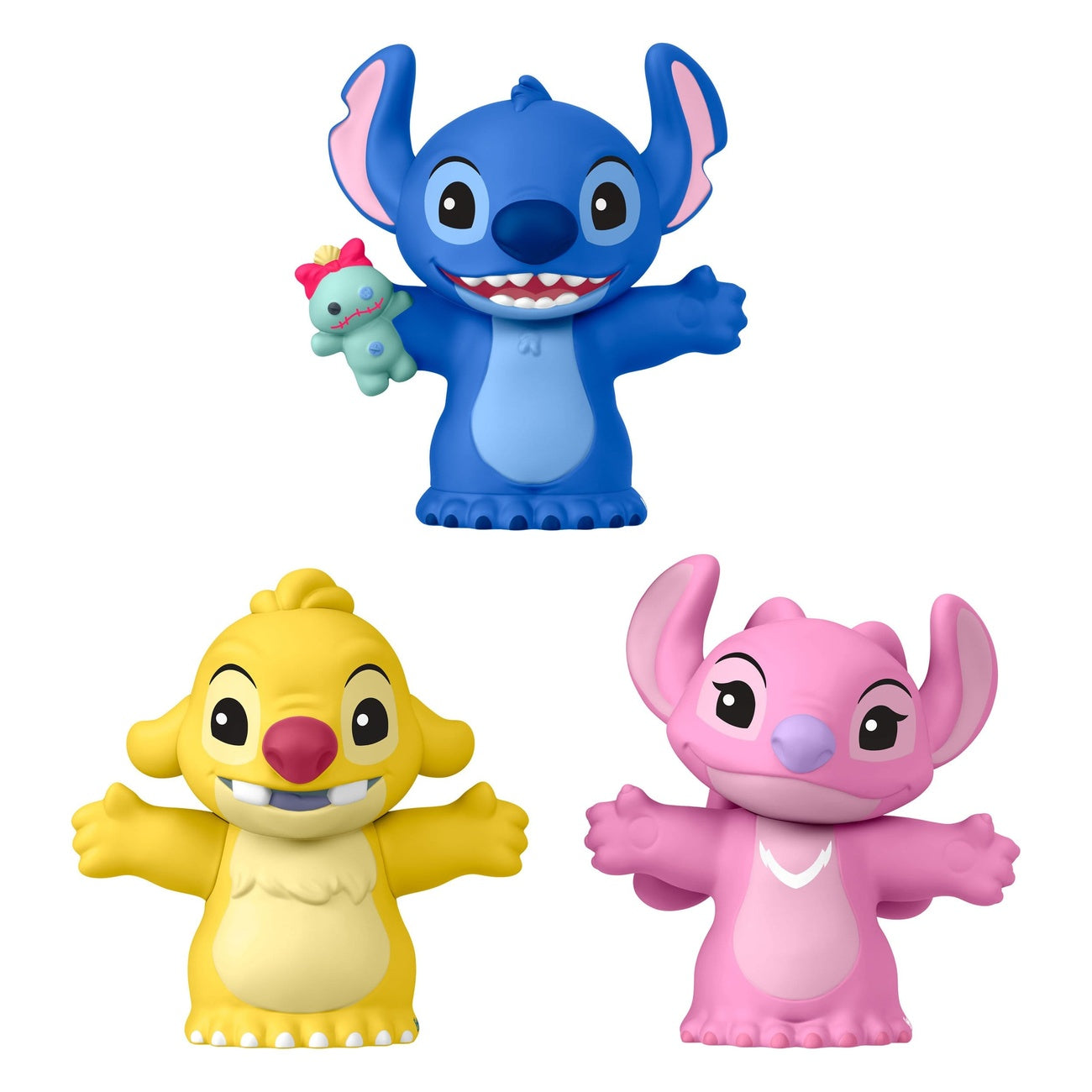 Zdjęcie produktu Lilo & Stitch Little People Collector minifigurki zestaw 3 szt. Stitch & The Cousins 7 cm