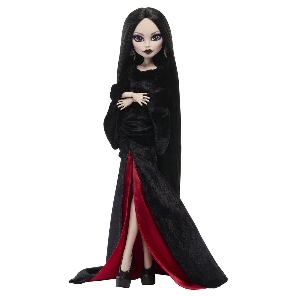 Zdjęcie produktu Kolekcjonerska lalka Morticia Addams Monster High x Wednesday