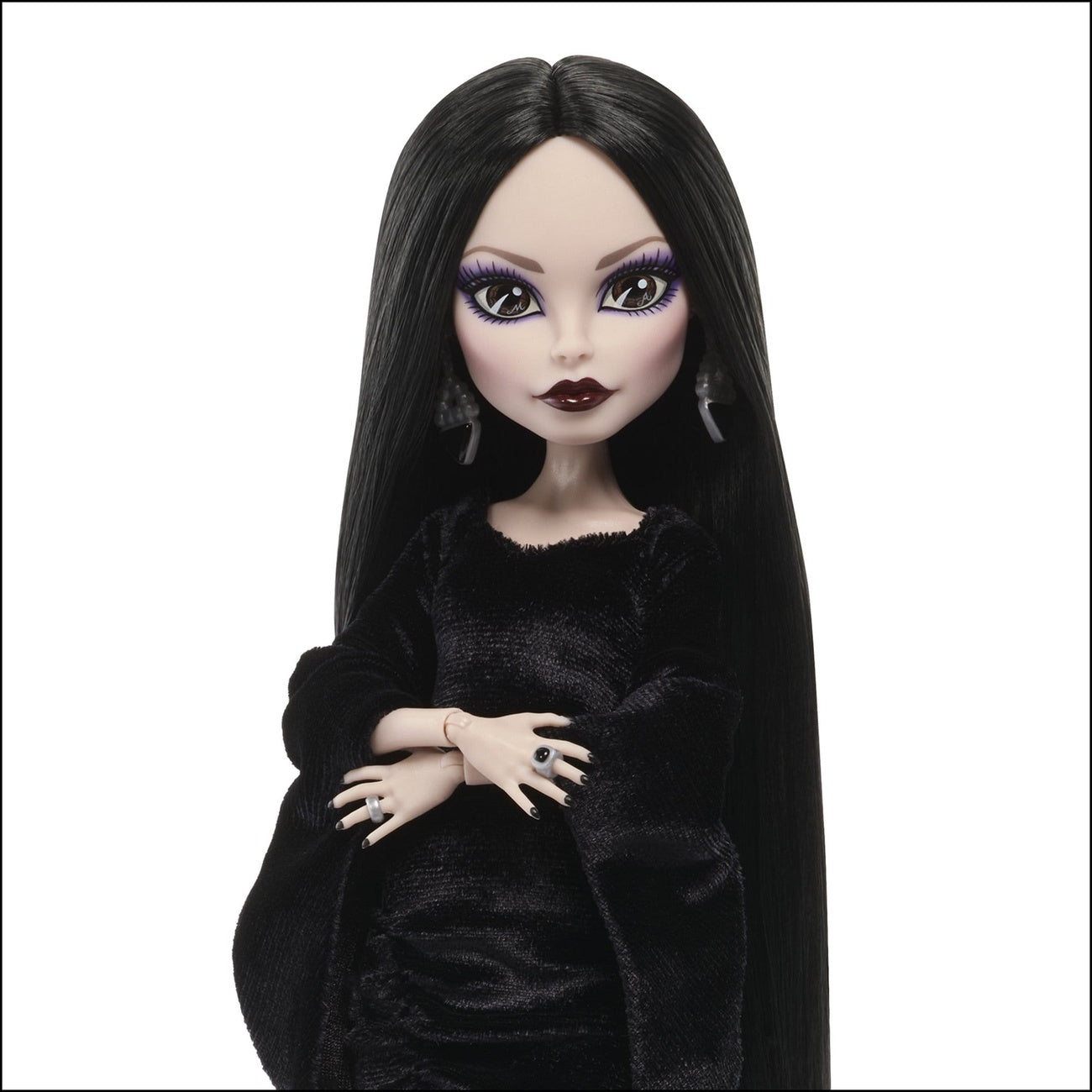 Zdjęcie produktu Kolekcjonerska lalka Morticia Addams Monster High x Wednesday