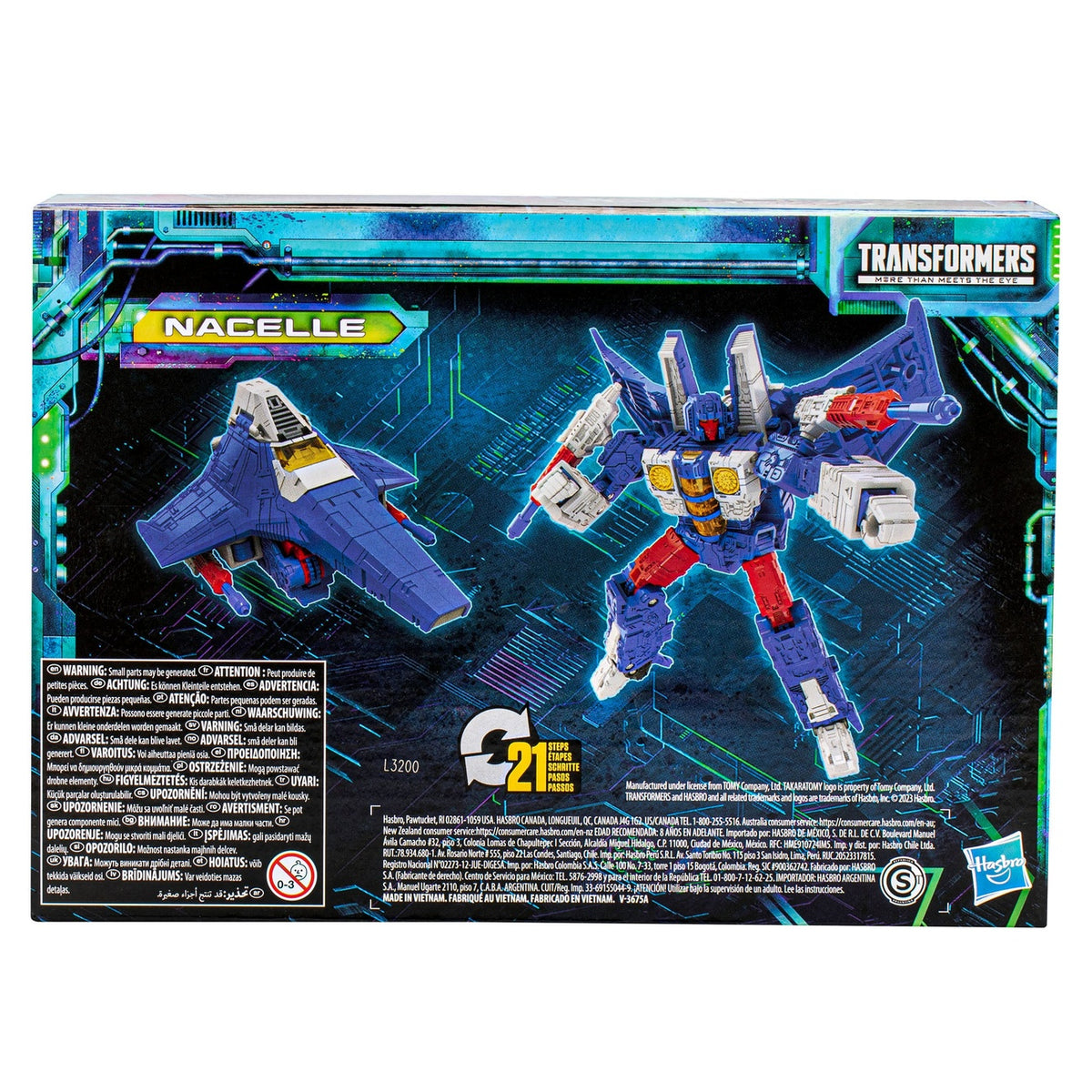 Zdjęcie produktu Transformers Generations Legacy Evolution figurka akcji Nacelle klasa Voyager 18 cm