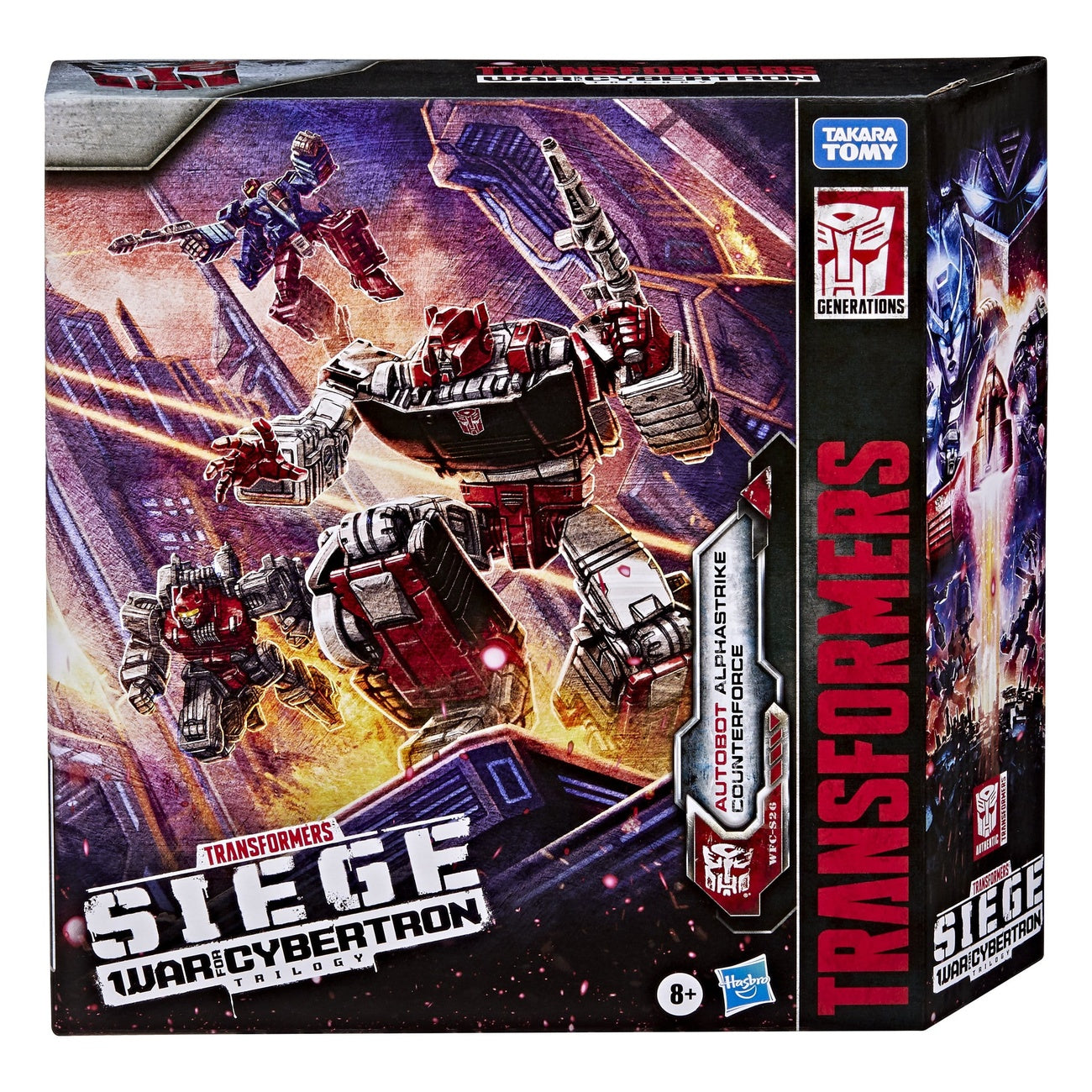 Zdjęcie produktu Transformers Generations War for Cybertron: Siege Zestaw 3 figurek akcji Autobot Alphastrike Counterforce