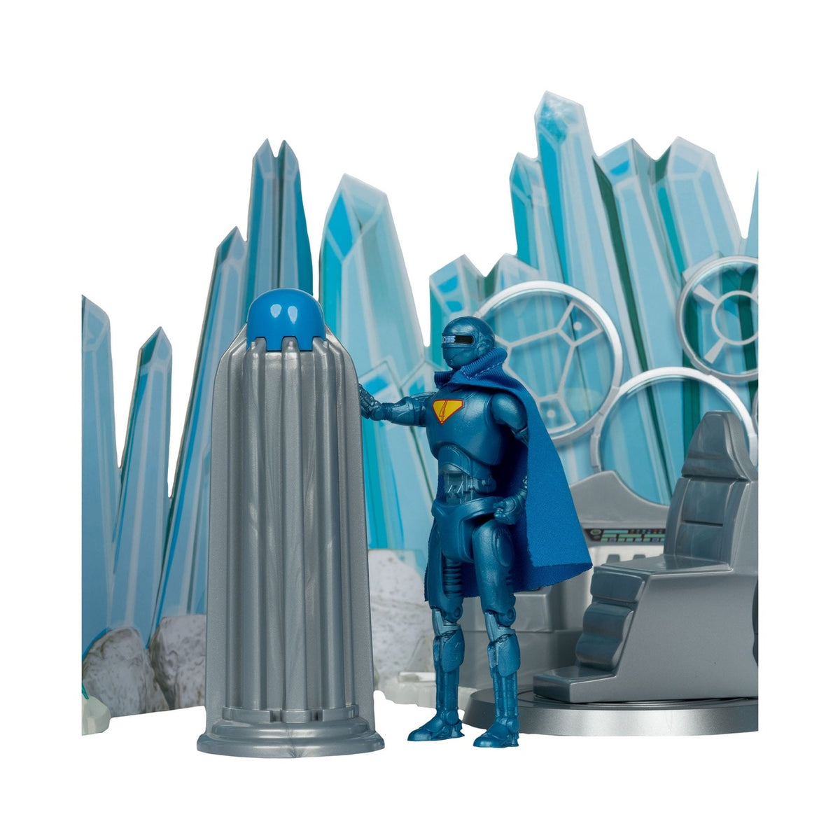 Zdjęcie produktu Superman (2025) DC Direct zestaw do zabawy Fortress of Solitude z robotem Supermana