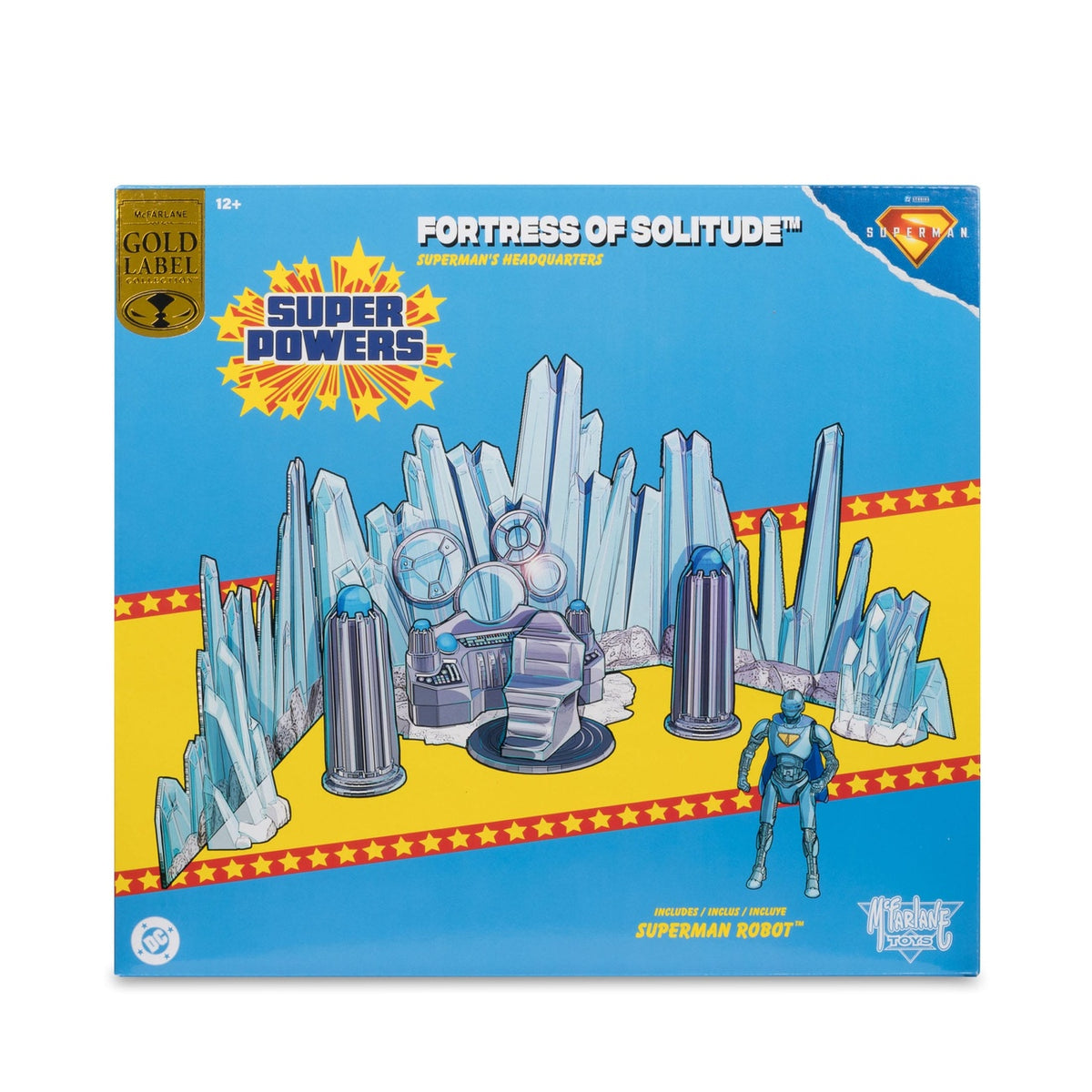 Zdjęcie produktu Superman (2025) DC Direct zestaw do zabawy Fortress of Solitude z robotem Supermana