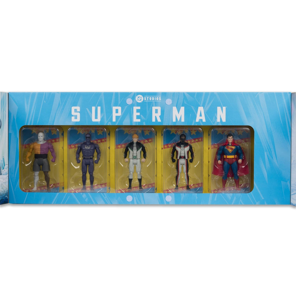 Zdjęcie produktu Superman (2025) DC Direct Super Powers Zestaw 5 figurek akcji Gold Label 11 cm