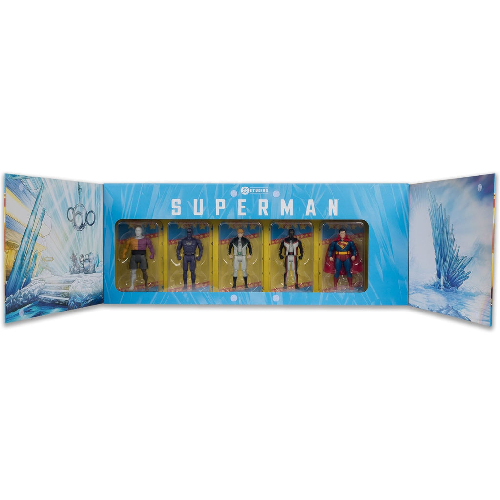 Zdjęcie produktu Superman (2025) DC Direct Super Powers Zestaw 5 figurek akcji Gold Label 11 cm