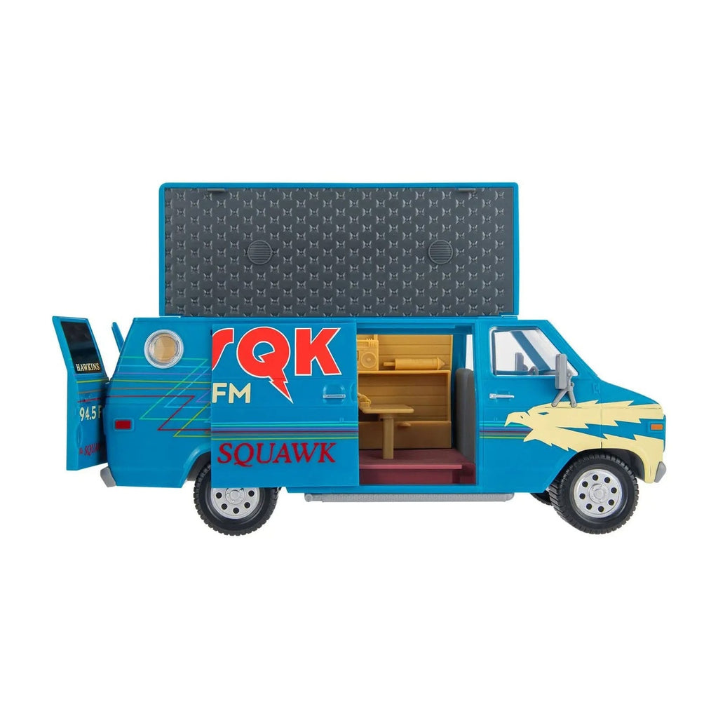 Zdjęcie produktu Stranger Things World Of Figure & Vehicle The Squawk Van Zestaw z figurką Steve’a