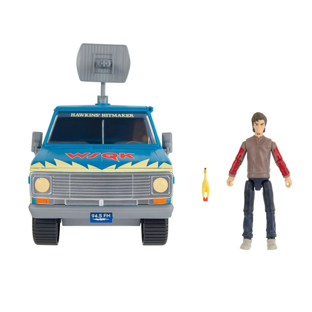 Zdjęcie produktu Stranger Things World Of Figure & Vehicle The Squawk Van Zestaw z figurką Steve’a
