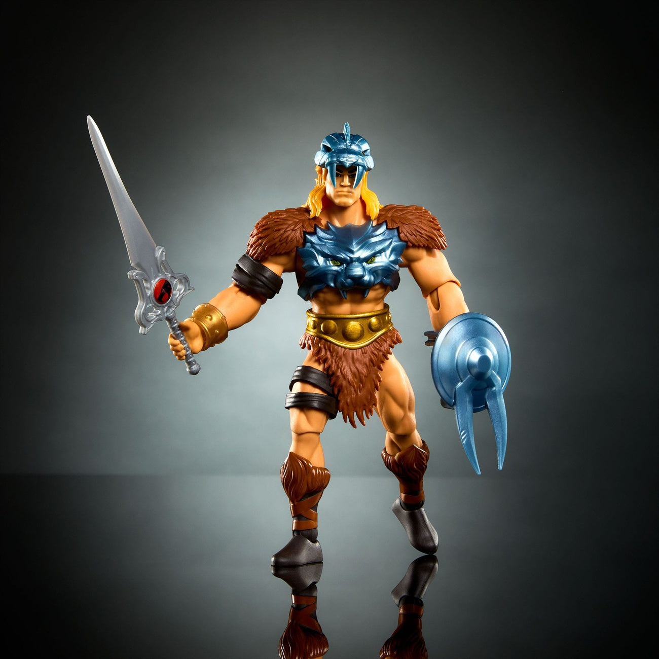 Zdjęcie produktu Masters of the Universe x ThunderCats figurka akcji He-Man 14 cm
