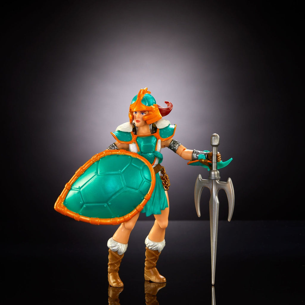 Zdjęcie produktu MOTU x TMNT: Turtles of Grayskull figurka akcji Teela 14 cm
