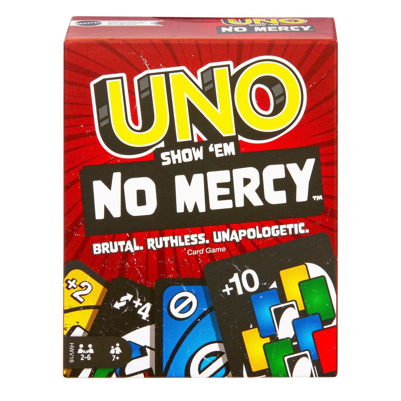 Zdjęcie produktu Gra karciana UNO No Mercy