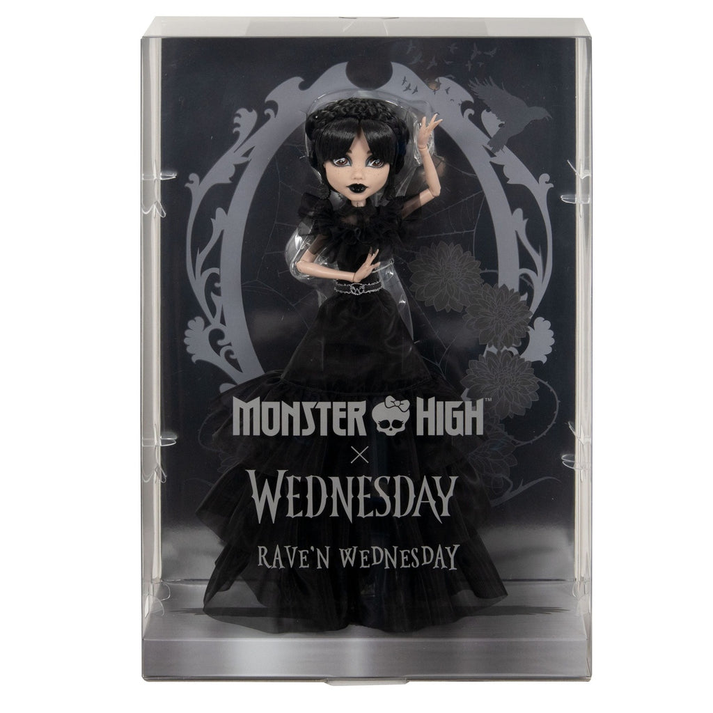 Zdjęcie produktu Lalka Monster High x Wednesday Rave'n Wednesday