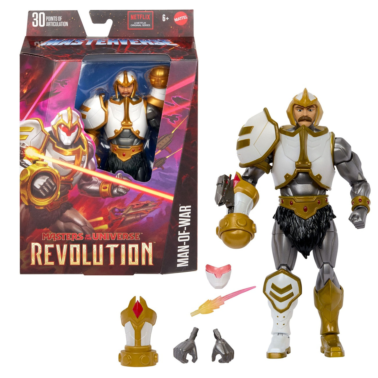 Zdjęcie produktu Masters of the Universe: New Eternia Masterverse Figurka akcji Man O' War Duncan 18 cm