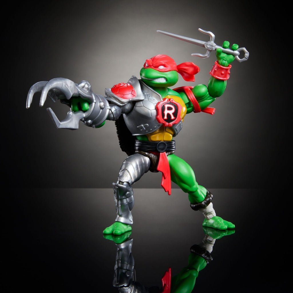 Zdjęcie produktu MOTU x TMNT: Turtles of Grayskull figurka akcji Raphael 14 cm