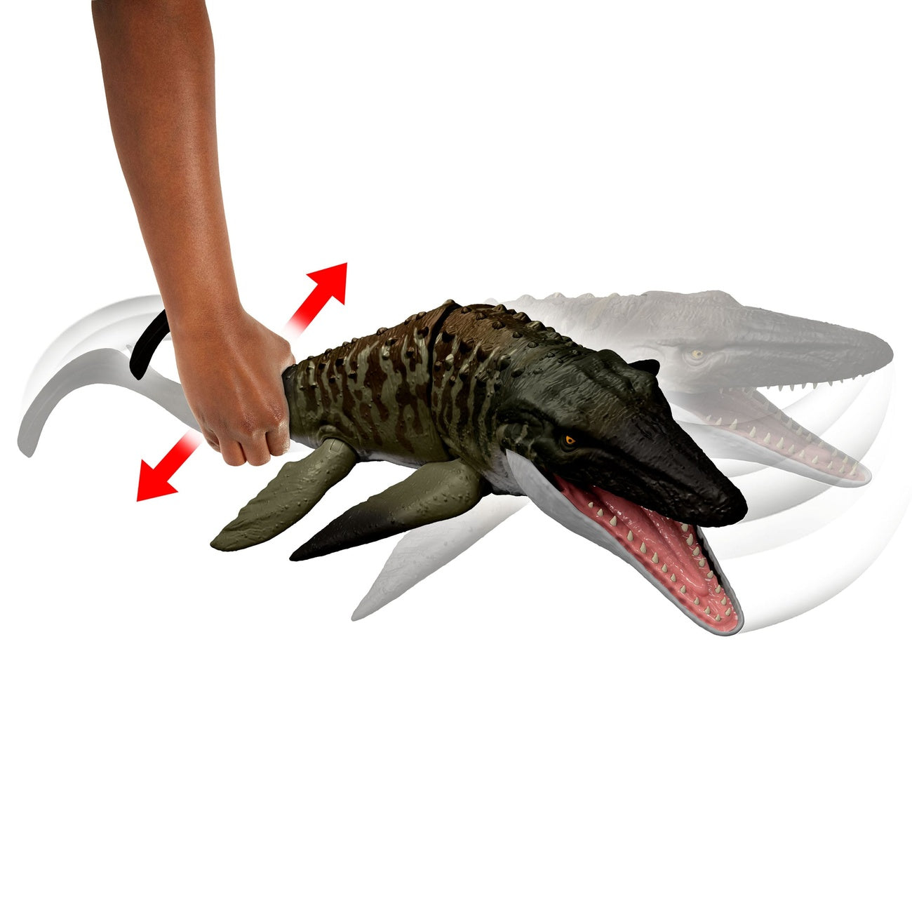 Zdjęcie produktu Jurassic World: Rebirth Figurka akcji Mosasaurus Bite 'n Blast 65 cm