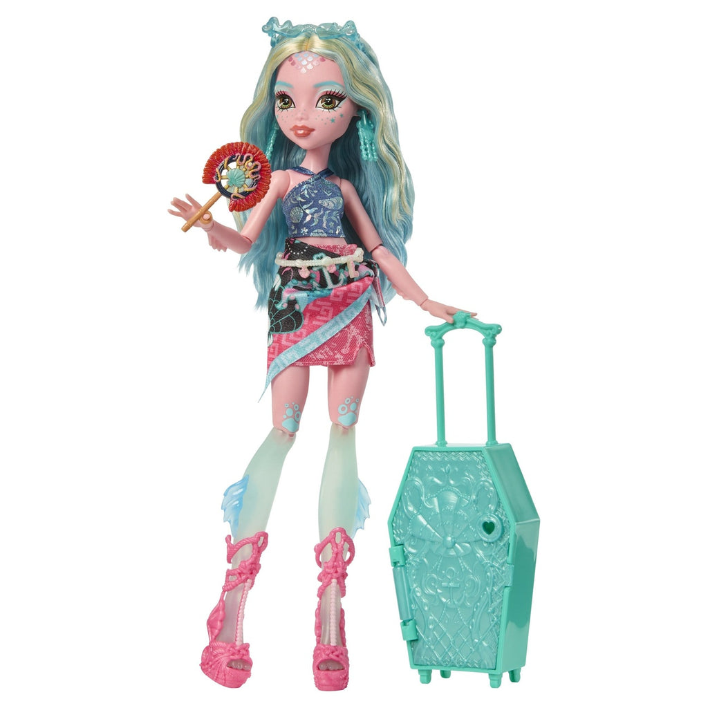 Zdjęcie produktu Monster High Lalka Skulltimate Secrets Destination: Gore-geous Oasis – Lagoona Blue