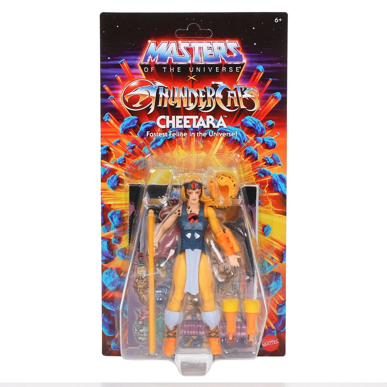 Zdjęcie produktu Masters of the Universe x ThunderCats Figurka akcji Cheetara 14 cm