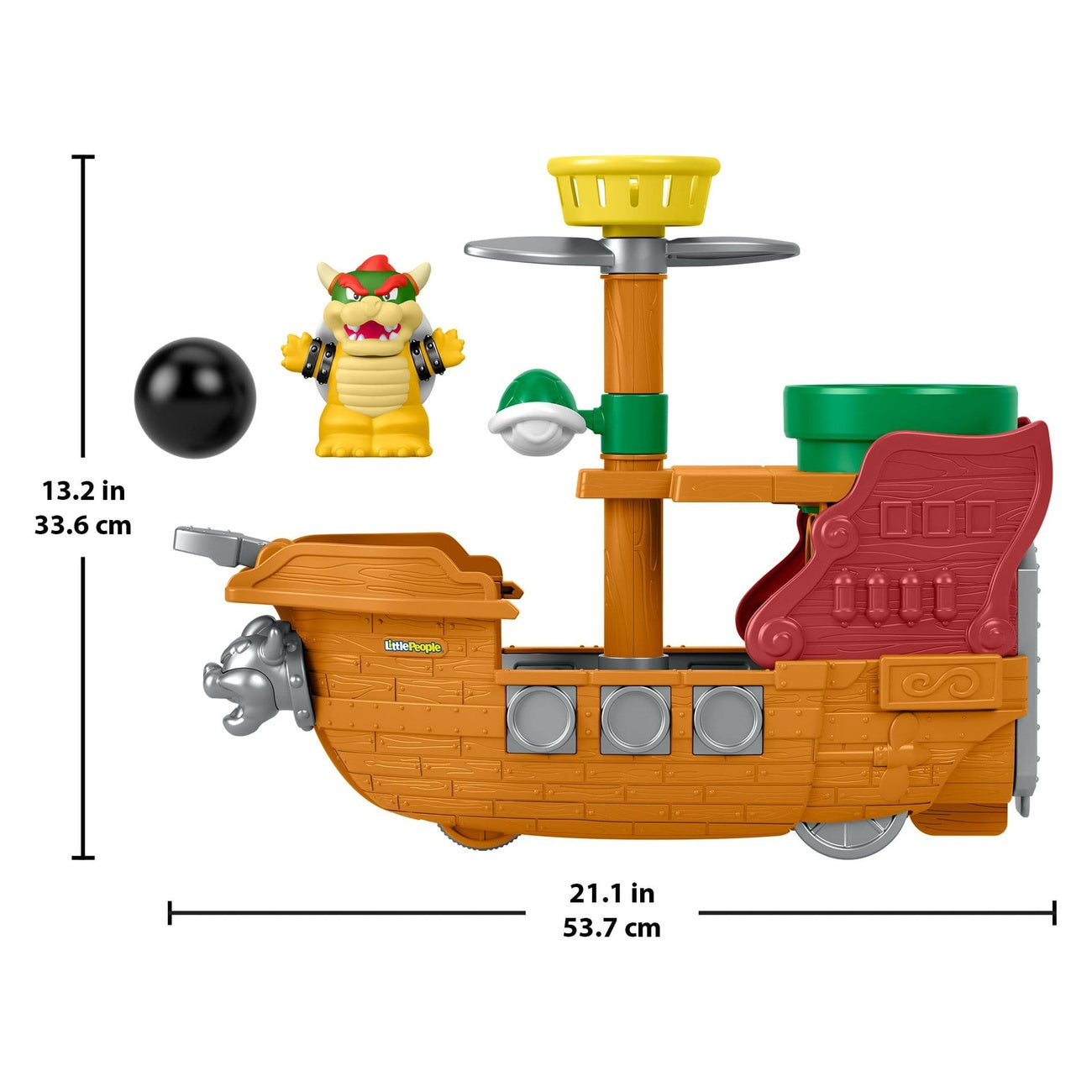 Product image My Mario Little People Playset – Bowser’s Airship