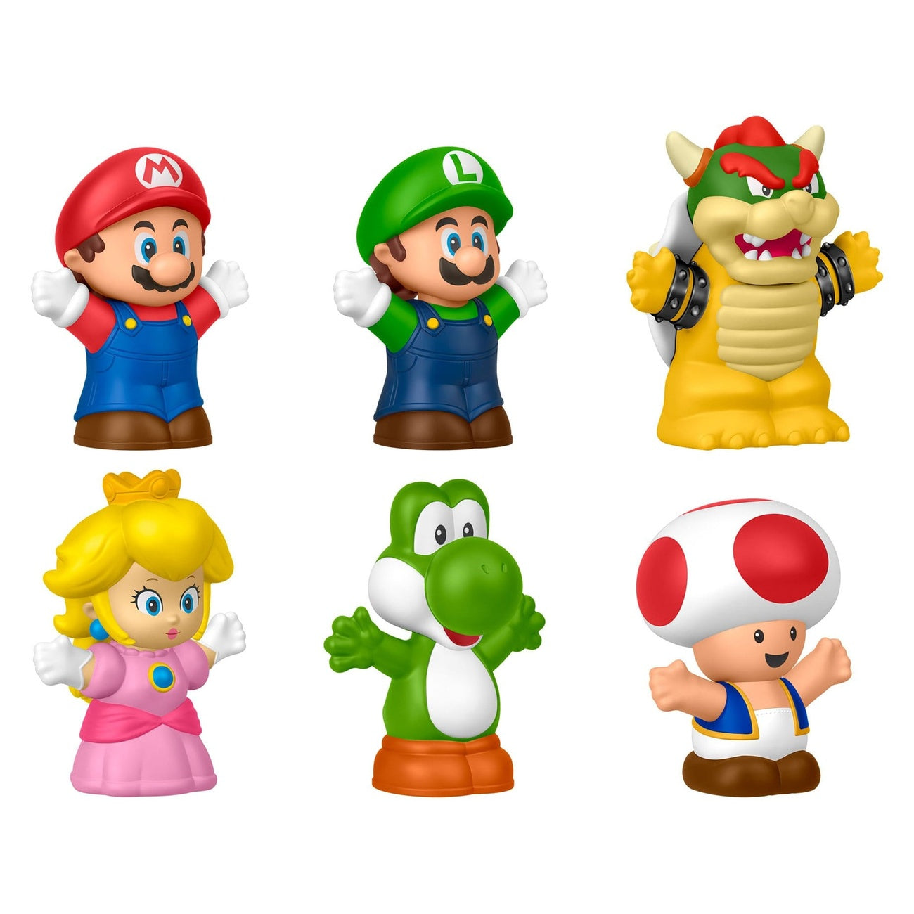 Zdjęcie produktu My Mario Little People Collector minifigurki zestaw 6 szt. 7 cm