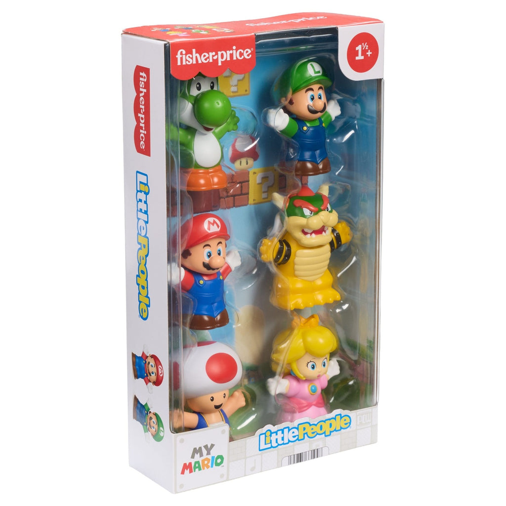 Zdjęcie produktu My Mario Little People Collector minifigurki zestaw 6 szt. 7 cm