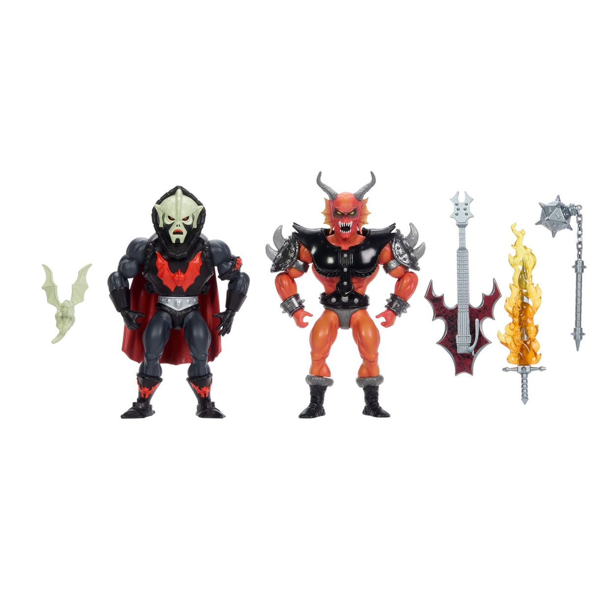 Zdjęcie produktu Masters of the Universe x Stranger Things Origins Zestaw 2 figurek akcji Hordak i Hellfire-Man 14 cm