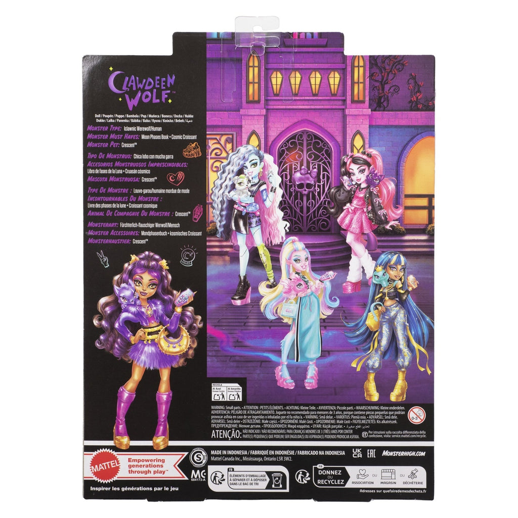 Zdjęcie produktu Lalka Monster High Clawdeen Wolf