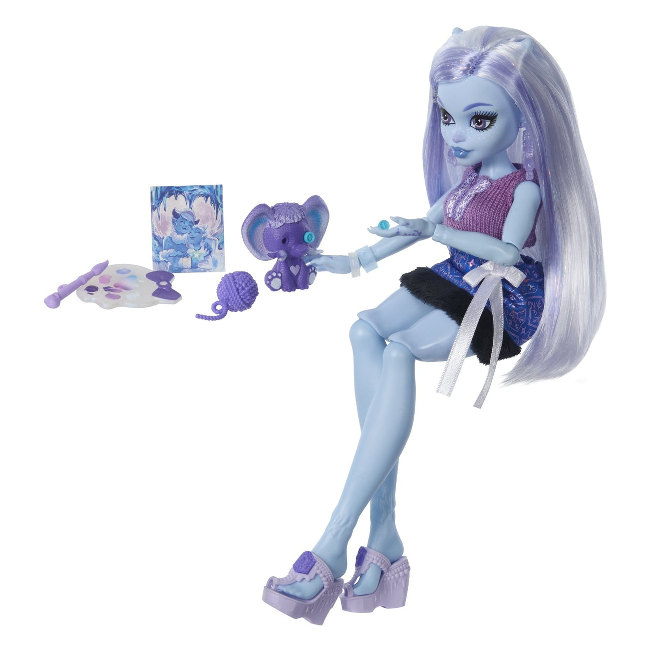 Product image Monster High Self-Scare Secrets Doll Abbey Bominable