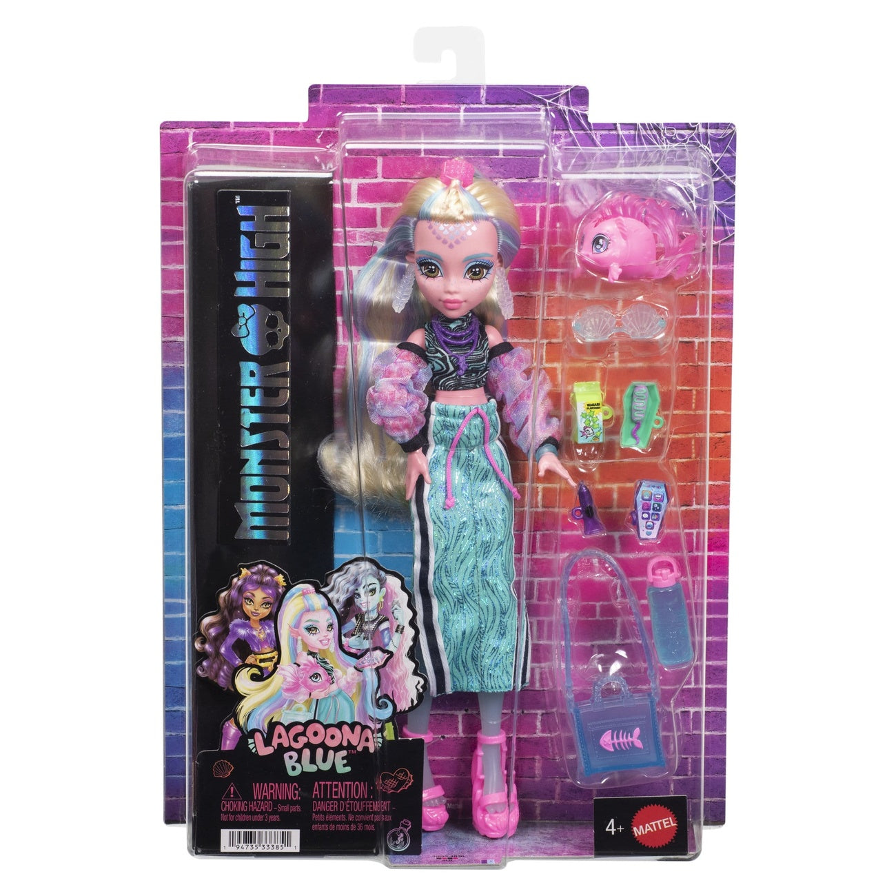 Zdjęcie produktu Lalka Monster High Lagoona Blue