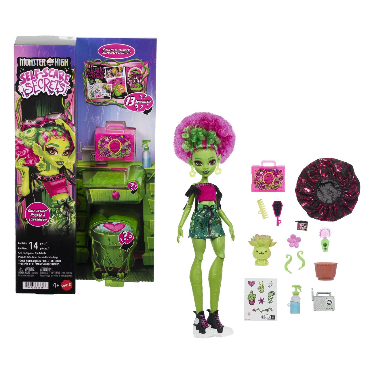 Product image Monster High Self-Scare Secrets Doll Venus McFlytrap